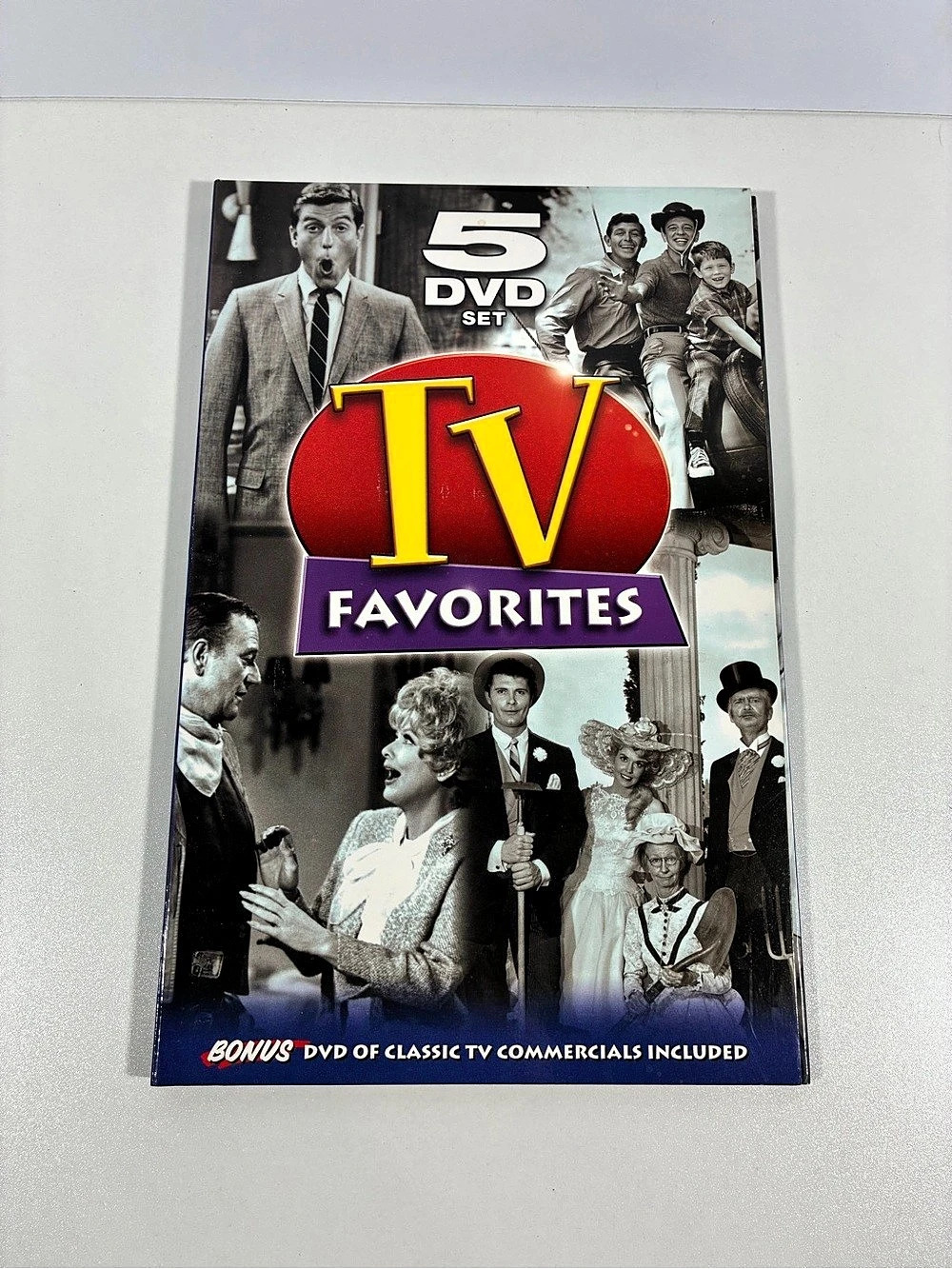 TV Favorites 5 DVD Set Beverly Hillbillies Andy Griffith Lucy Show Dick Van Dyke